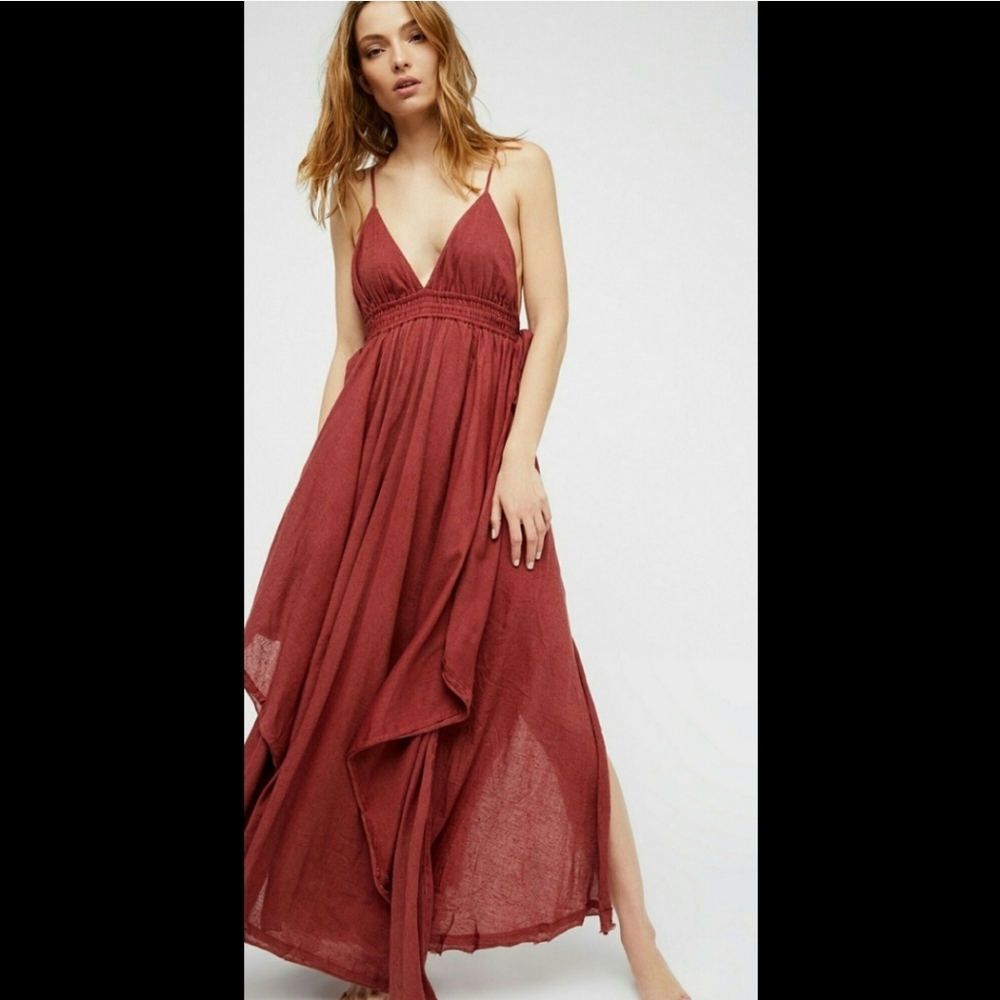 Free people tropical heat dress size small